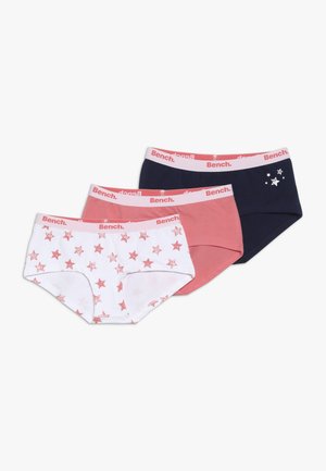 3 PACK - Boxerky - coral/dark blue/white