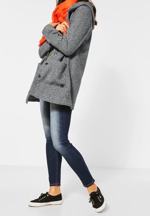 Short coat - mottled light grey