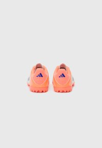 adidas Performance COPA PURE UNISEX - Fotballsko for gress - off white/lucid blue/signal coral