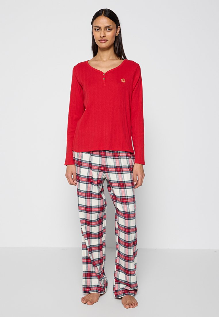 Lauren Ralph Lauren Pyjama rood Lauren Ralph Lauren Pyjama rood