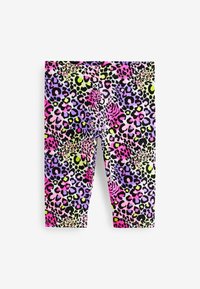 Next CROPPED 4 PACK STANDARD - Tamprės – kelnės - black  pink  blue  animal print