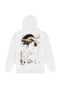 Neverless Felpa Con Cappuccio Uomo Oldschool Print Tiger – Stampa Tigre E Scritta Old School – Felpa In Cotone E Poliestere – Streetwear Casual Taglie Forti - 5