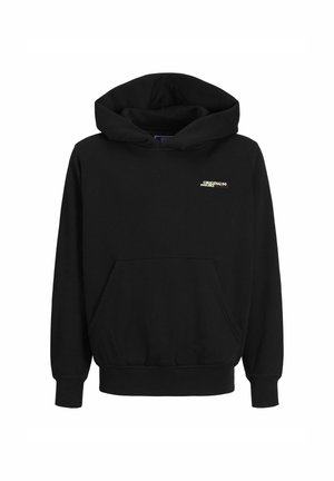GEDRUCKT - Pulover s kapuco - black