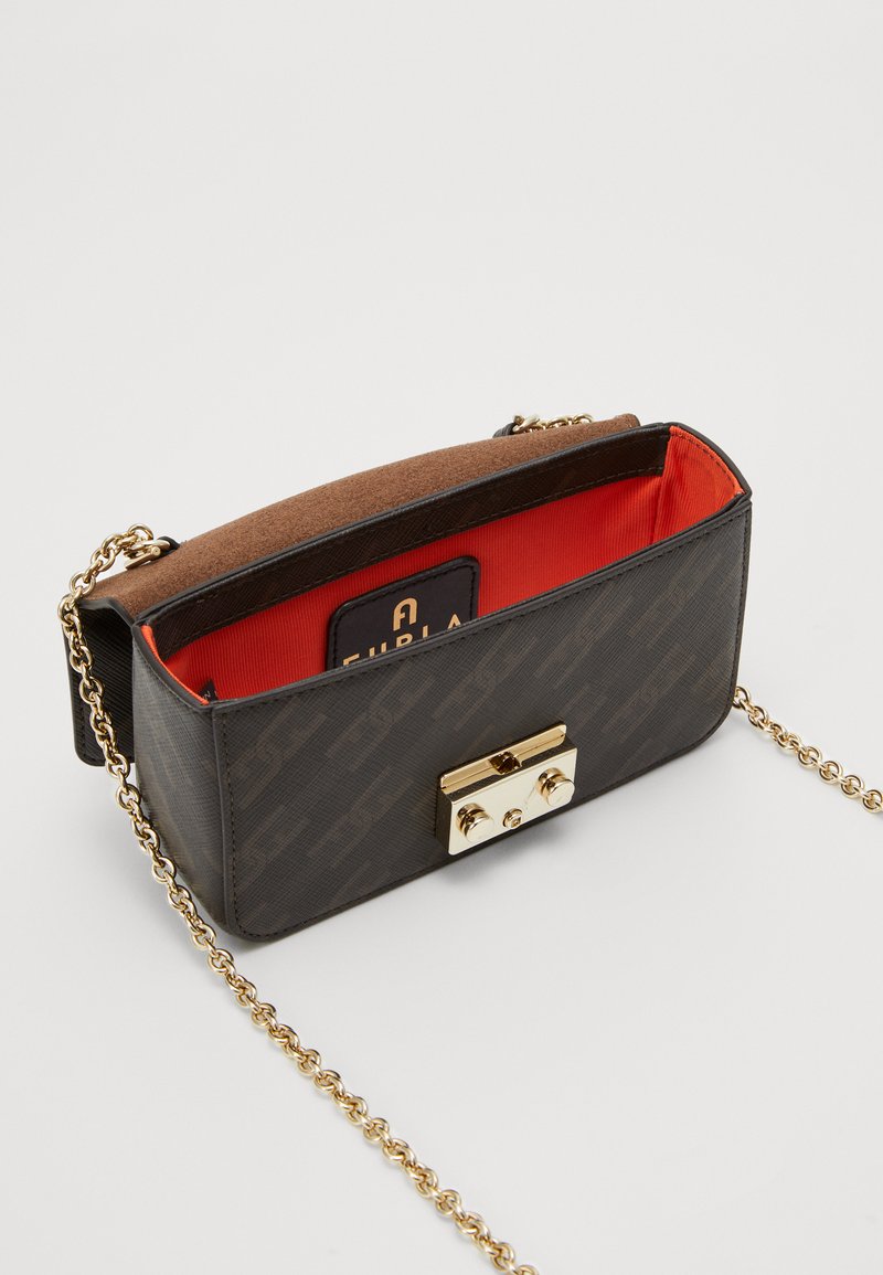 Furla METROPOLIS MINI CROSSBODY Cross body bag toni caffe