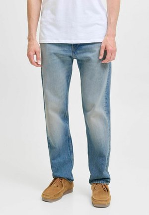 JJICHRIS JJORIGINAL - Tiesaus kirpimo džinsai - blue denim