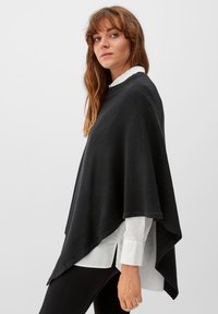 s.Oliver PONCHO - Cape - black