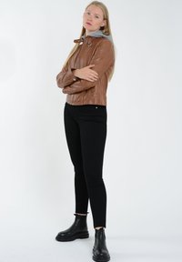 JCC Lederjacke - cognac