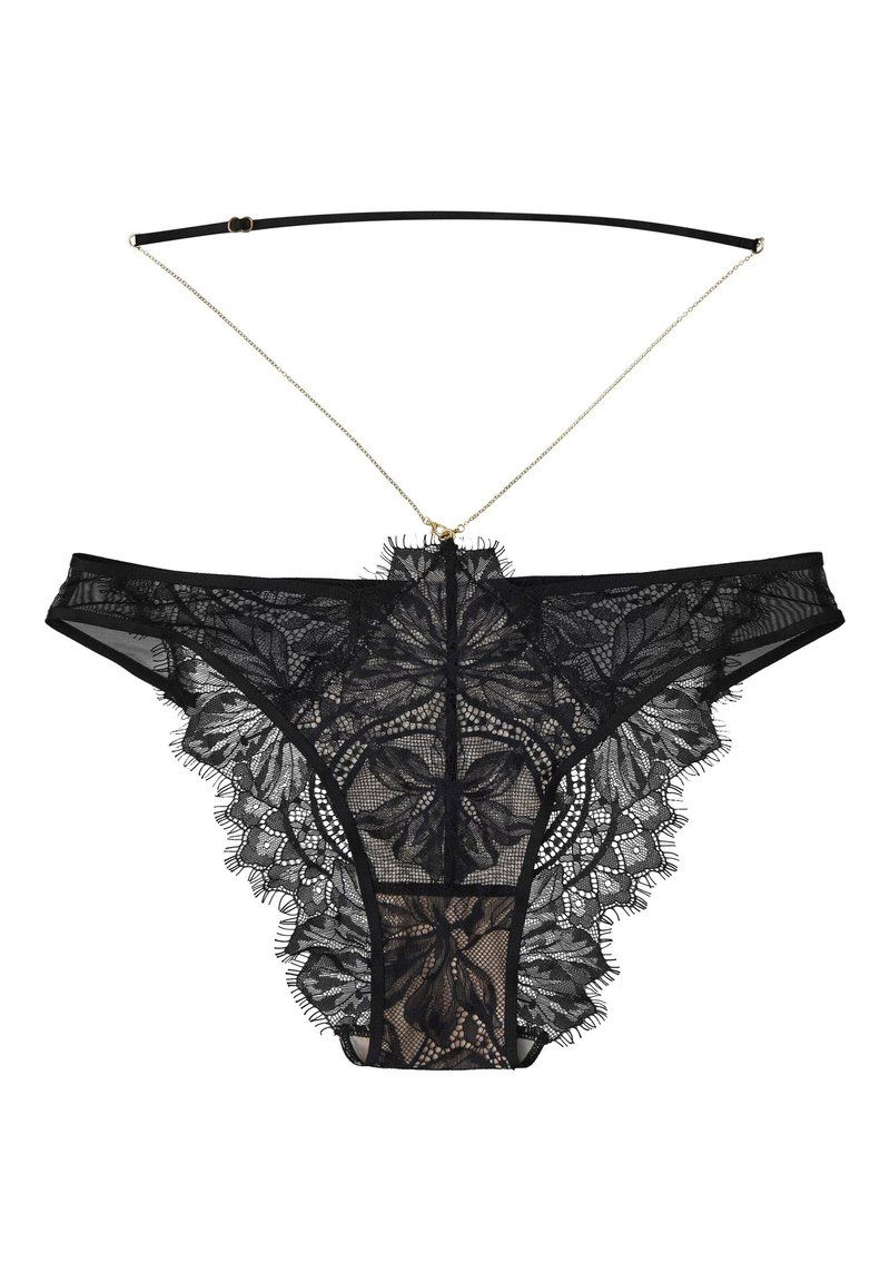 ESOTIQ OKSANA Briefs Black and gold/metallic black Zalando