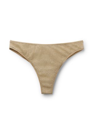 Calzedonia, METALLIC GLOW BRAZILIAN - Braguita de bikini - beige