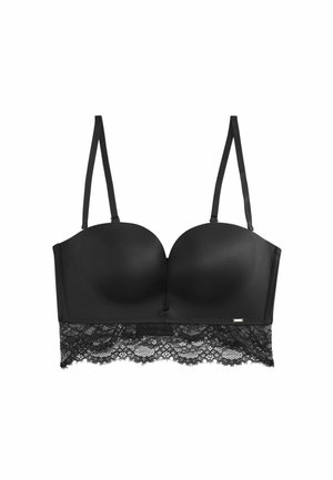 PLUNGE STRAPLESS - REGULAR FIT - Liemenėlė su daugiafunkcėmis petnešėlėmis / be petnešėlių - black