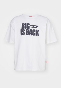 BOXT BACK UNISEX - Tricou cu imprimeu - white