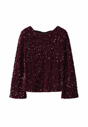 Bluza - burgundy