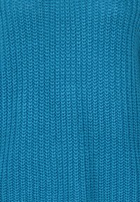 b.young TROYER REISSVERSCHLUSS  - Strickpullover - blau