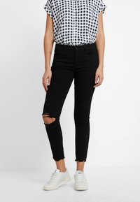 Abercrombie & Fitch Vaqueros pitillo - black denim