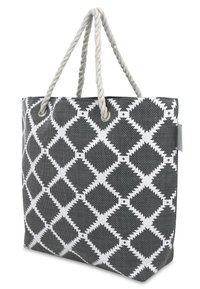 Normani BEACH BAG - Shopping Bag - mottled black