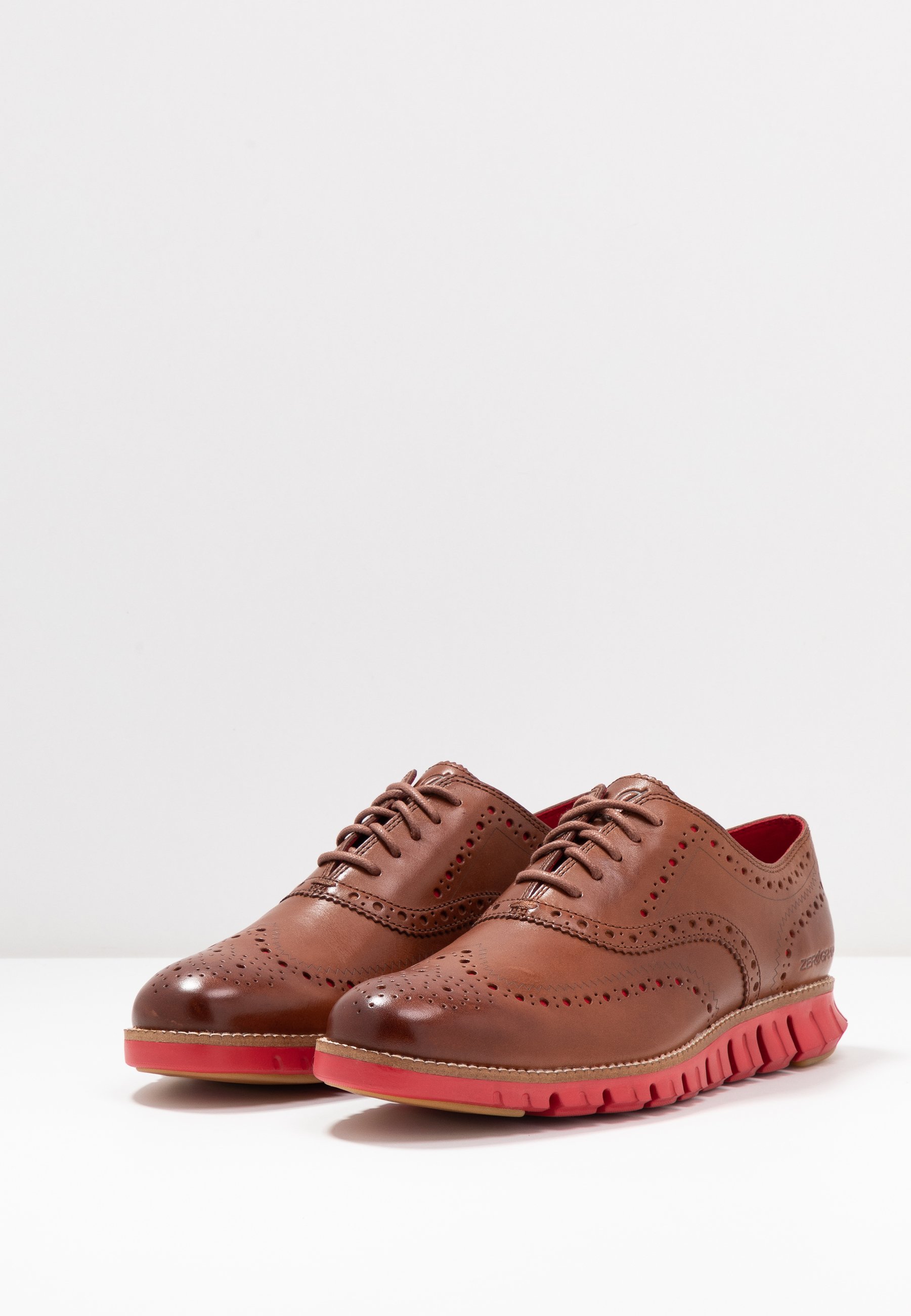 ZEROGRAND WINGTIP OXFORD Snörskor woodburytango red ZEROGRAND WINGTIP OXFORD Snörskor woodburytango red