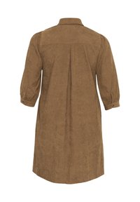 Kaffe Curve VERANA - Shirt dress - toffee