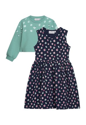 Jerseykleid - aqua