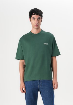 SLHRELAXNORMAN GRAPH TEE - T-shirt basique - dark green