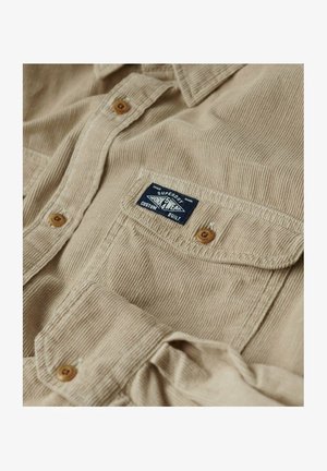 Superdry & Co TRAILS - Camisa - stone wash taupe brown