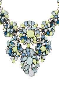 sweet deluxe COSLADA - Necklace - gold/grenn/turquoise