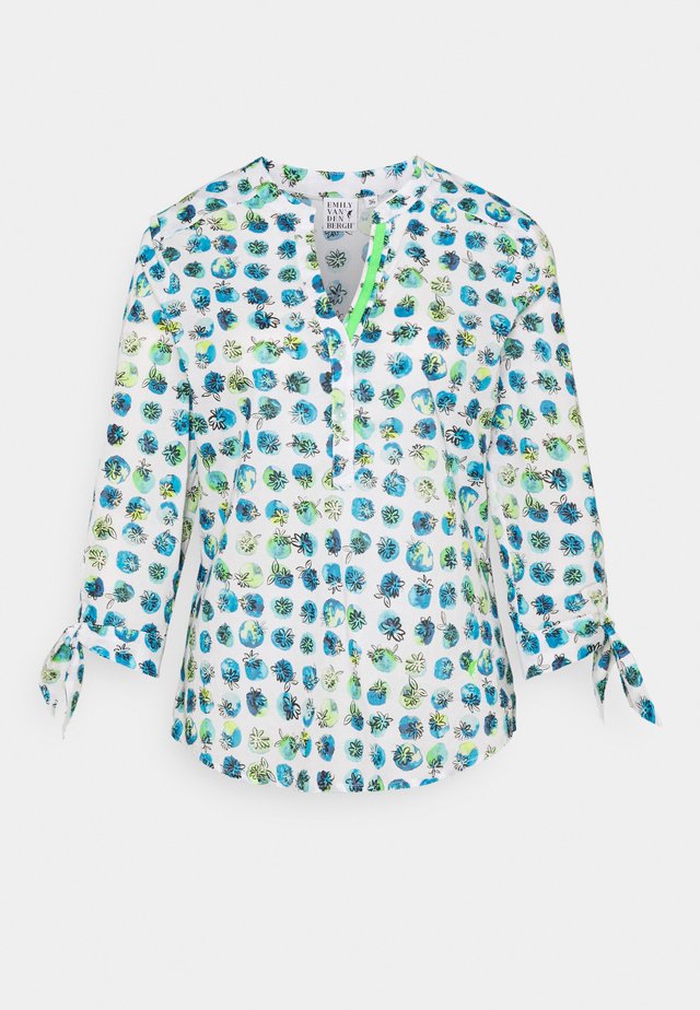 Maglietta a manica lunga - blue/green