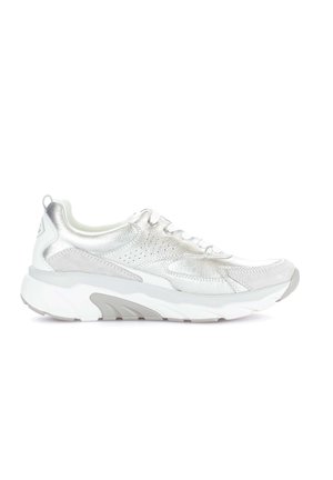 LOW - Trainers - silber grey weiss