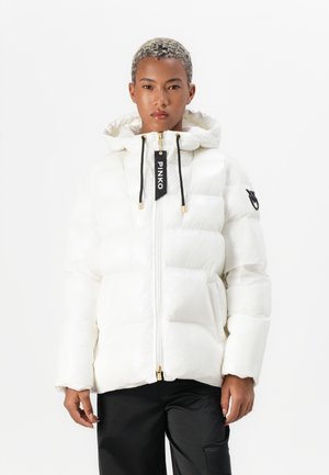 ELEODORO CABAN CRYSTAL PATCH LOGO - Winterjas - bianco/biancaneve