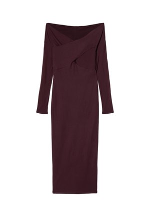 AllSaints, DELTA - Shift dress - oxblood red