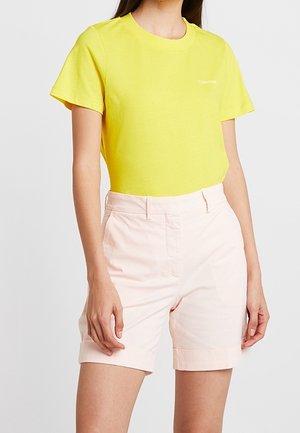 T-shirt med print - yellow