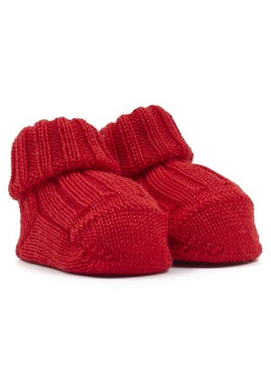 EINFARBIG - Calze - red