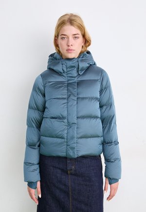 AMAZE PUFF HOODED JACKET - Gewatteerde jas - everblue high shine