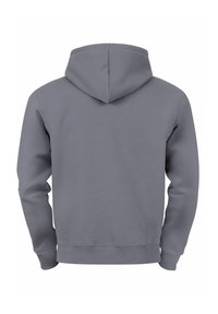 Neverless MIT LOGO-PRINT WELLE RETRO MOTIV FASHION STREETSTYLE  - Zip-up sweatshirt - convoy grey