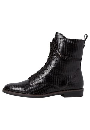 Veterboots - metallic black