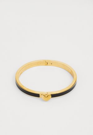 HEART YOU HINGED BANGLE - Bracelet - black/gold-coloured