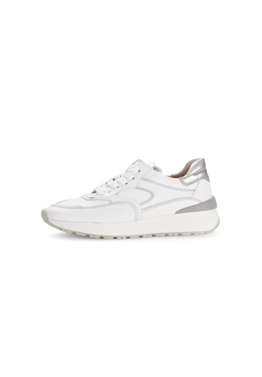 Gabor LOW Trainers silber/silver-coloured Zalando