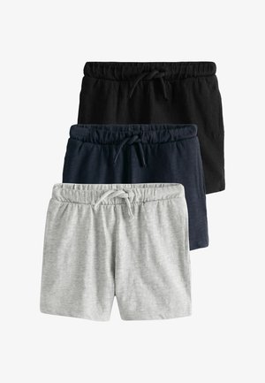 Next, REGULAR FIT - LIGHTWEIGHT 3 PACK - Short - black grey navy blue