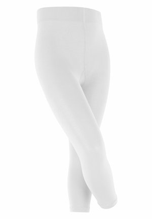 FALKE COTTON TOUCH - Leggings - white