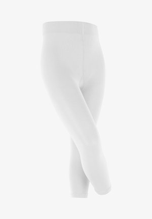 FALKE COTTON TOUCH - Leggings - white