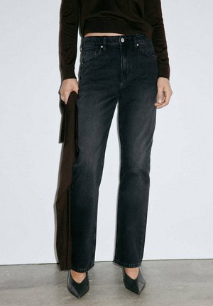 Mango, ADULT - Vaqueros rectos - black denim