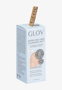 Glov GLOV® WATER-ONLY MAKEUP REMOVER AND SKIN CLEANSING MITT + HOOK - Ansiktsvårdsset - desert sand