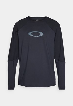 Oakley SEEKER AIRLINE - Pikkade varrukatega topp - blackout