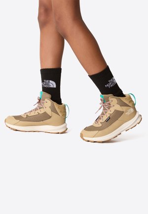 The North Face, FASTPACK UNISEX - Hikingsko - khaki stone geyser aqua