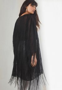 Next FRINGE LONGLINE - Kapper - black