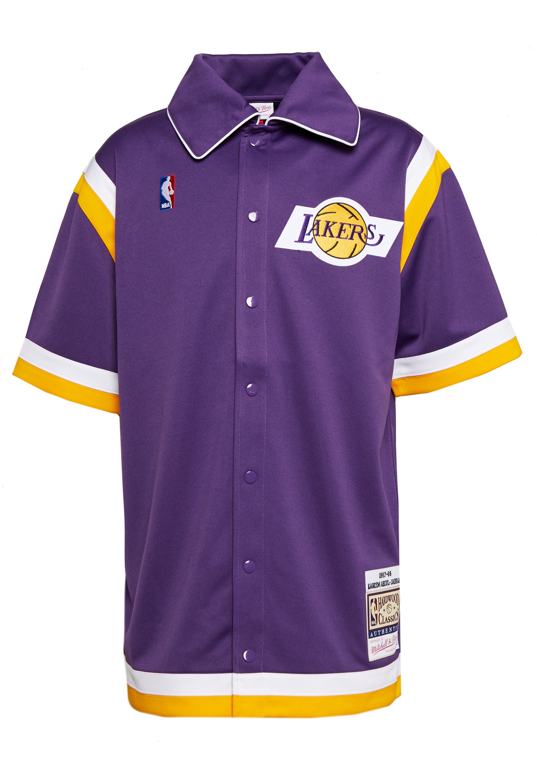 mitchell and ness lakers shirt