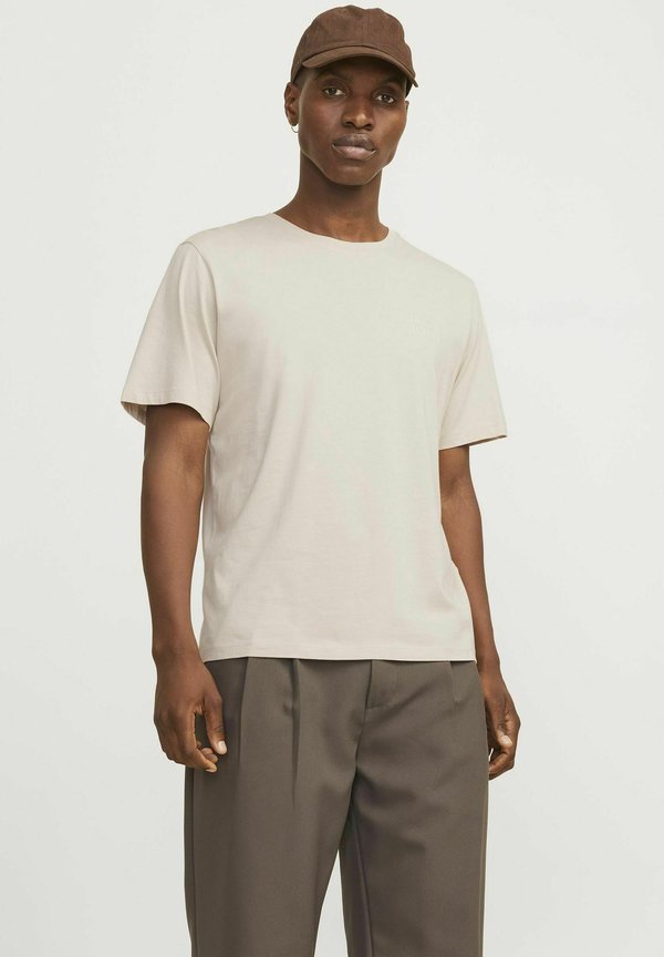ECORP LOGO SS O-NECK NOOS - Basic T-shirt - moonbeam
