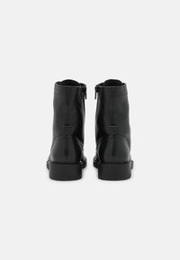Anna Field Wide Fit LEATHER  - Botins de atacadores - black