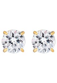 SPARKLING VIVID STUD - Earrings - gold-coloured