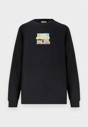 Only & Sons, ONSCERES TUK TUK CREW NECK - Mikina - black