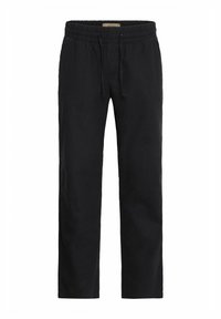 BHVOLKEN LINEN MIX - Broek - black